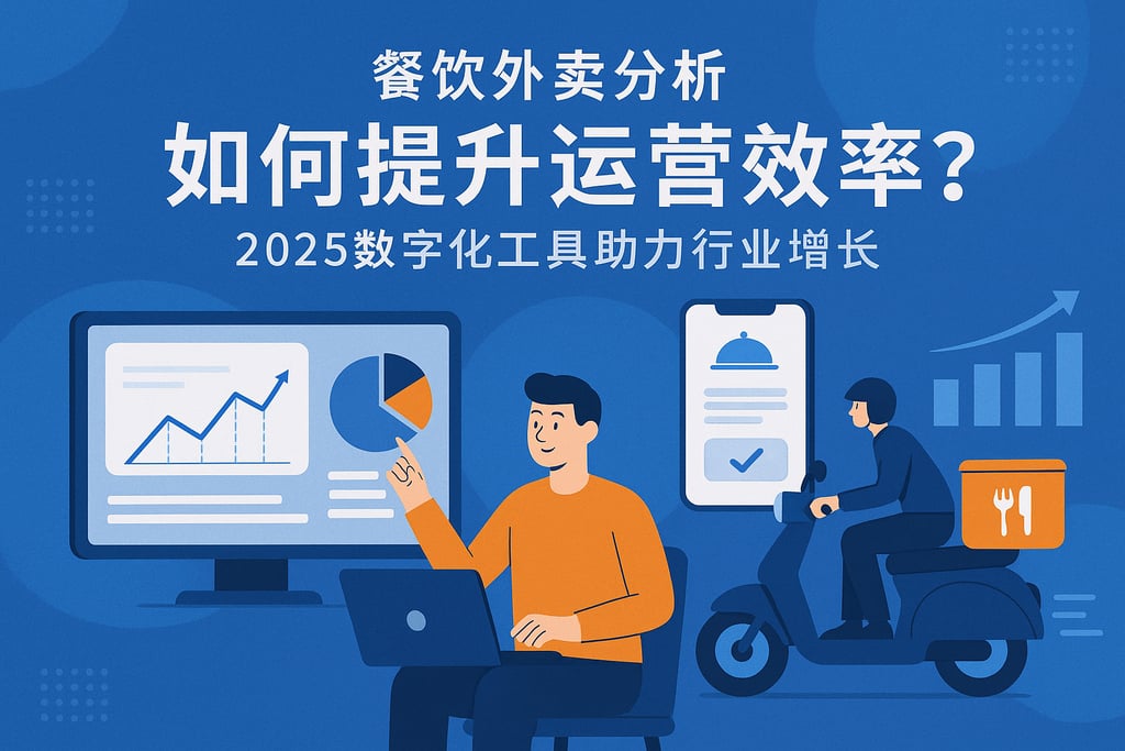 餐饮外卖分析如何提升运营效率？2025数字化工具助力行业增长