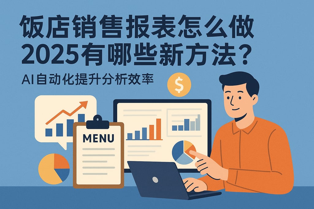 饭店销售报表怎么做2025有哪些新方法？AI自动化提升分析效率