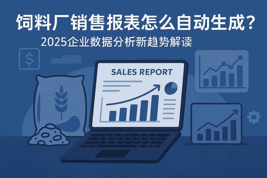 饲料厂销售报表怎么自动生成？2025企业数据分析新趋势解读
