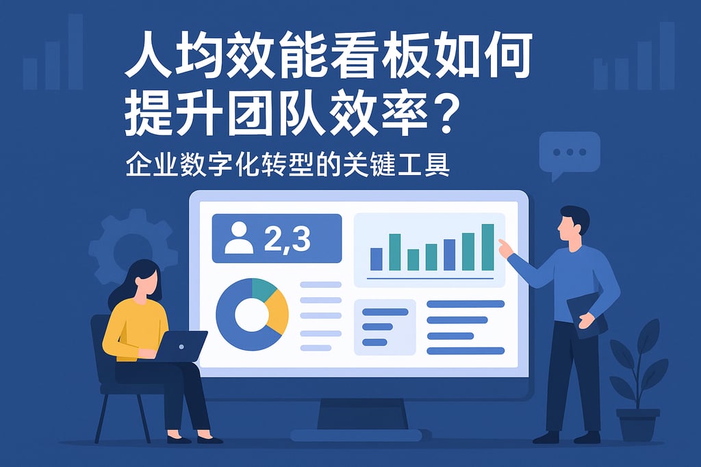 人均效能看板如何提升团队效率?企业数字化转型的关键工具 | 帆软数字化转型知识库