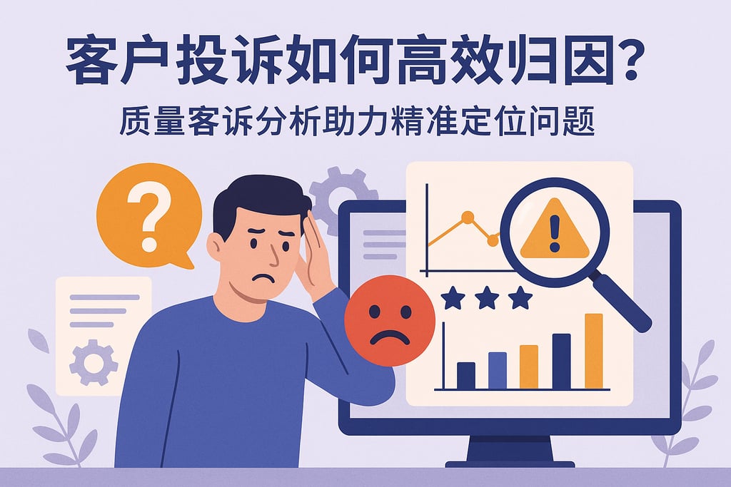 客户投诉如何高效归因?质量客诉分析助力精准定位问题 | 帆软数字化转型知识库