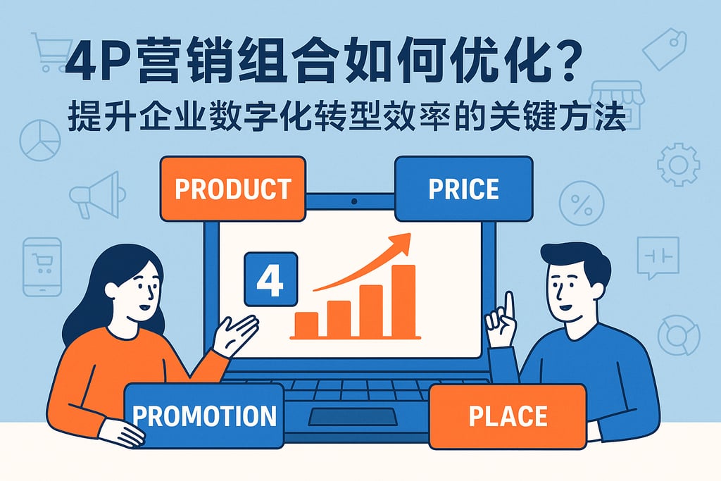 4P营销组合如何优化？提升企业数字化转型效率的关键方法