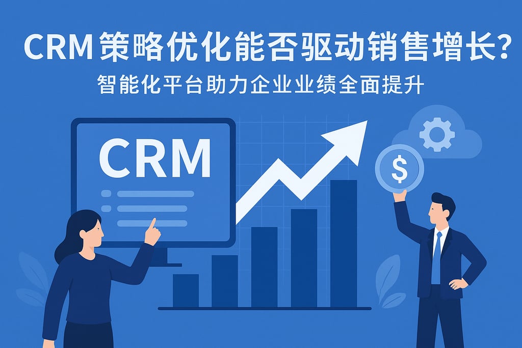 CRM策略优化是否能驱动销售增长？智能化平台助力企业业绩全面提升