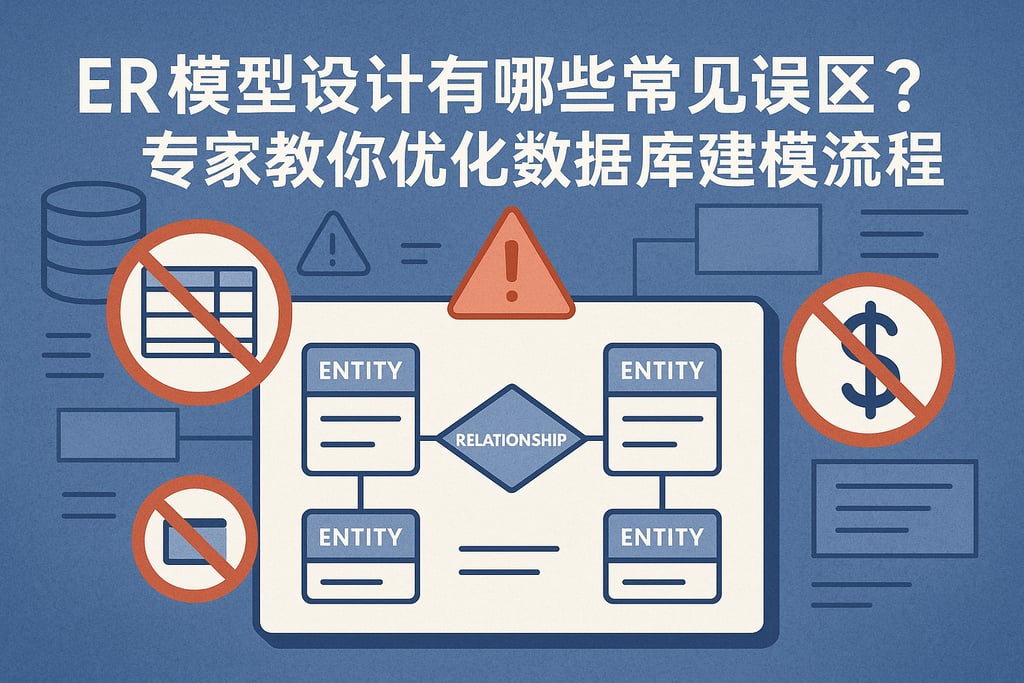 ER模型设计有哪些常见误区？专家教你优化数据库建模流程
