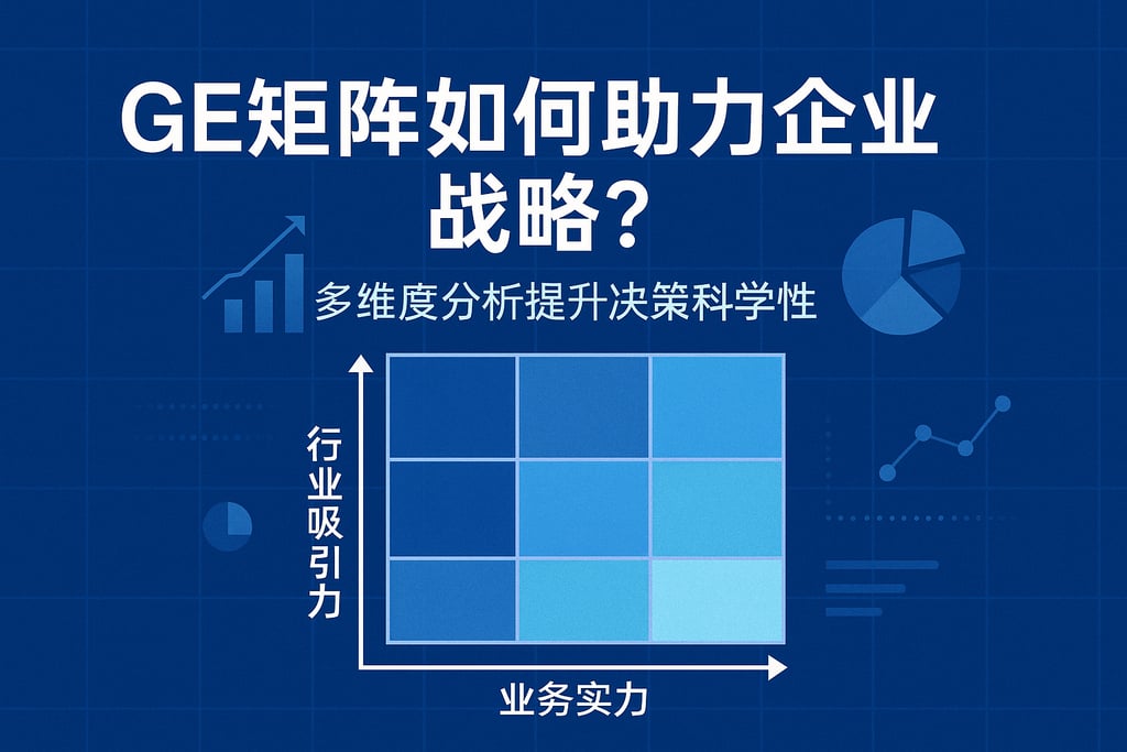 GE矩阵如何助力企业战略？多维度分析提升决策科学性