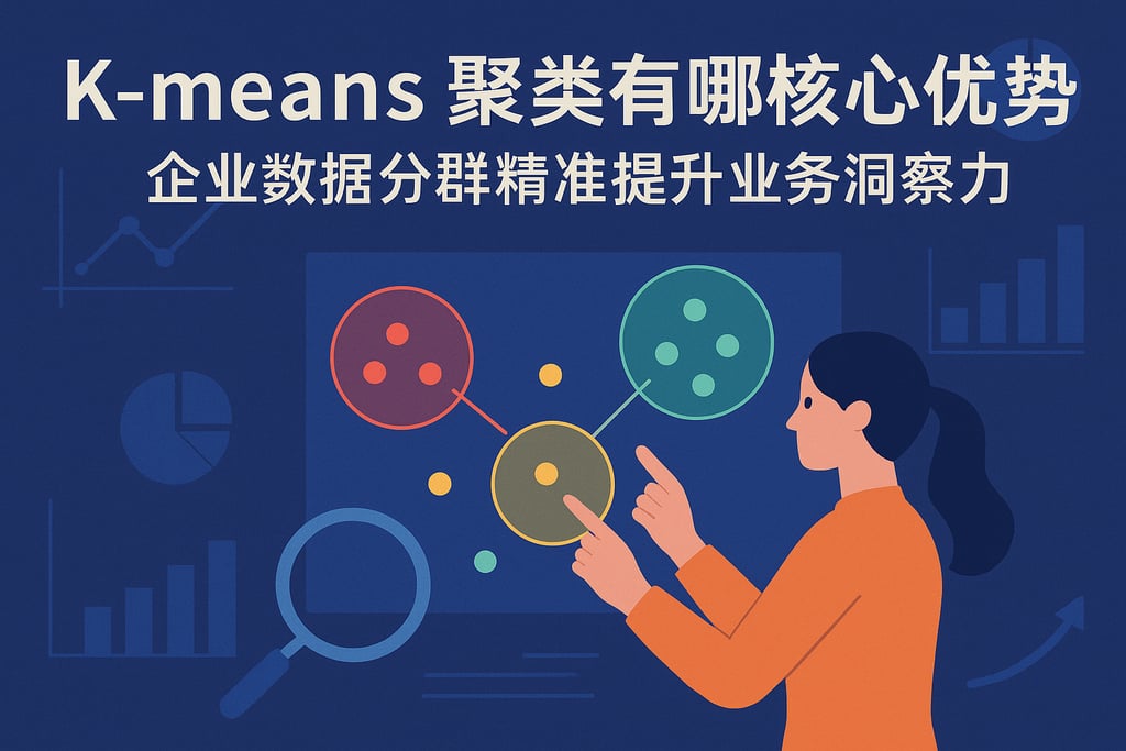 K-means聚类有哪些核心优势？企业数据分群精准提升业务洞察力