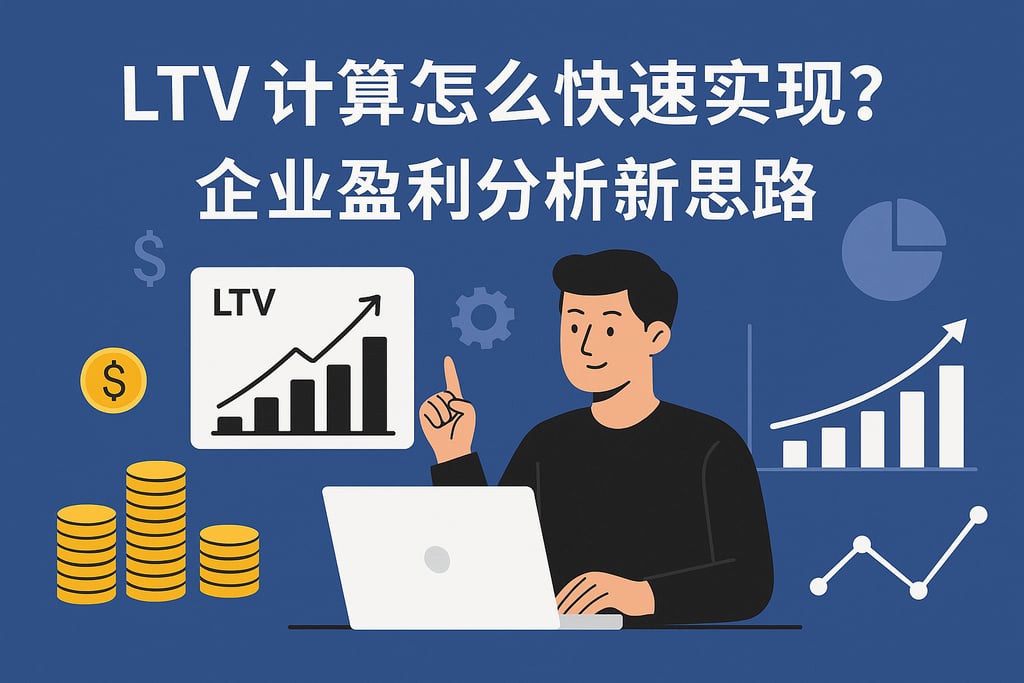 LTV计算怎么快速实现？企业盈利分析新思路