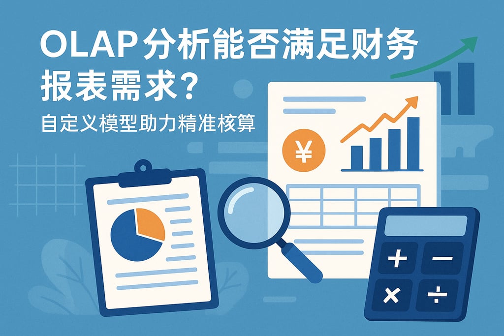 OLAP分析能否满足财务报表需求？自定义模型助力精准核算
