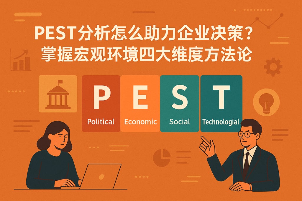 PEST分析怎么助力企业决策？掌握宏观环境四大维度方法论