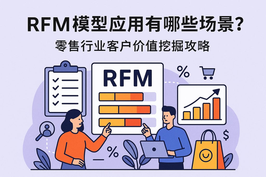RFM模型应用有哪些场景？零售行业客户价值挖掘攻略