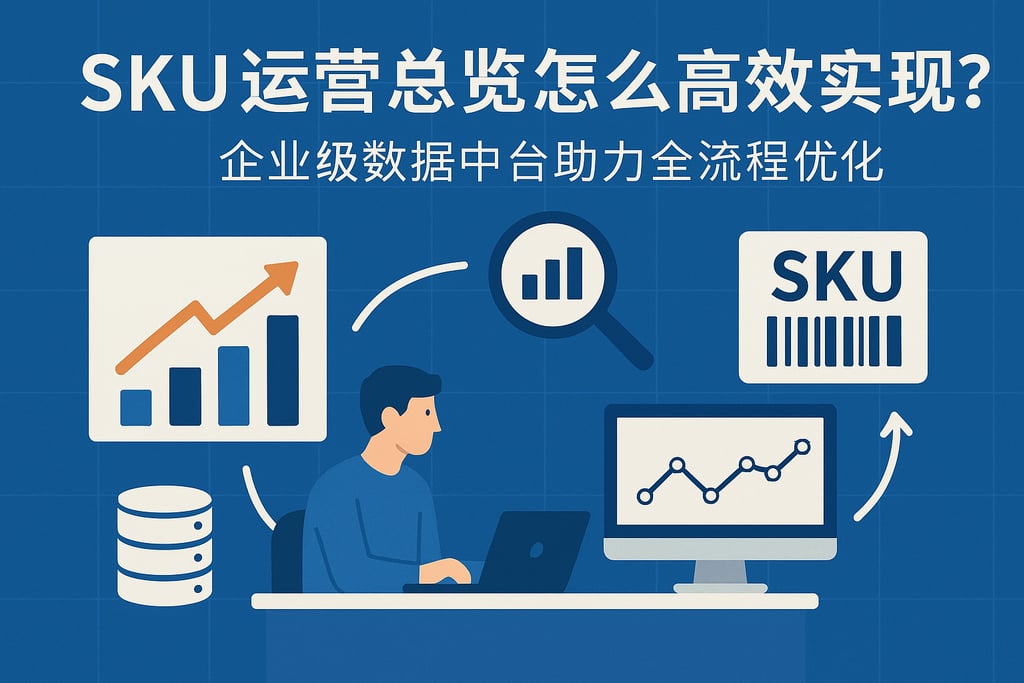 SKU运营总览怎么高效实现？企业级数据中台助力全流程优化