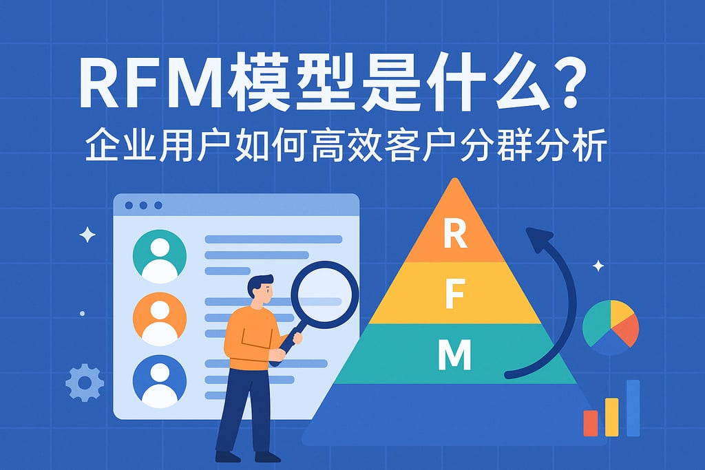 rfm模型是什么？企业用户如何高效客户分群分析