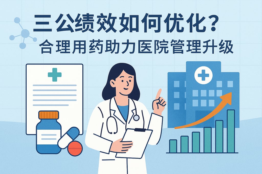 三公绩效如何优化？合理用药助力医院管理升级