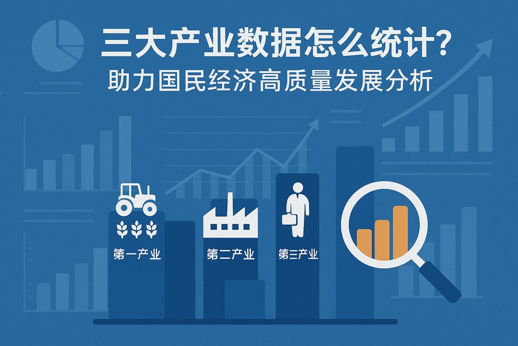 三大产业数据怎么统计？助力国民经济高质量发展分析