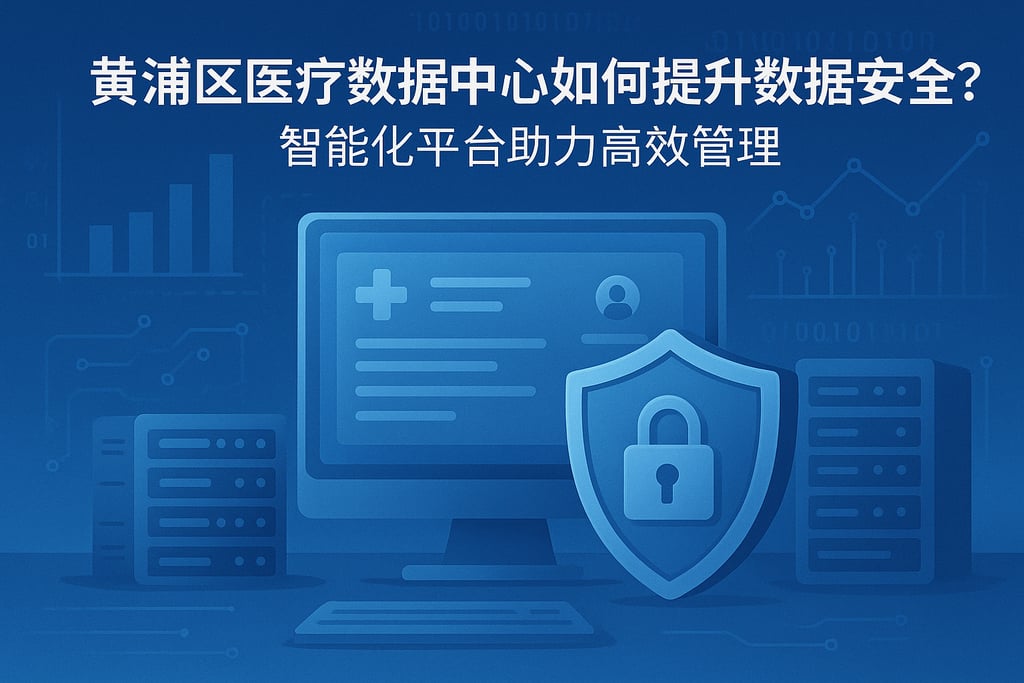 上海市黄浦区医疗数据中心如何提升数据安全？智能化平台助力高效管理