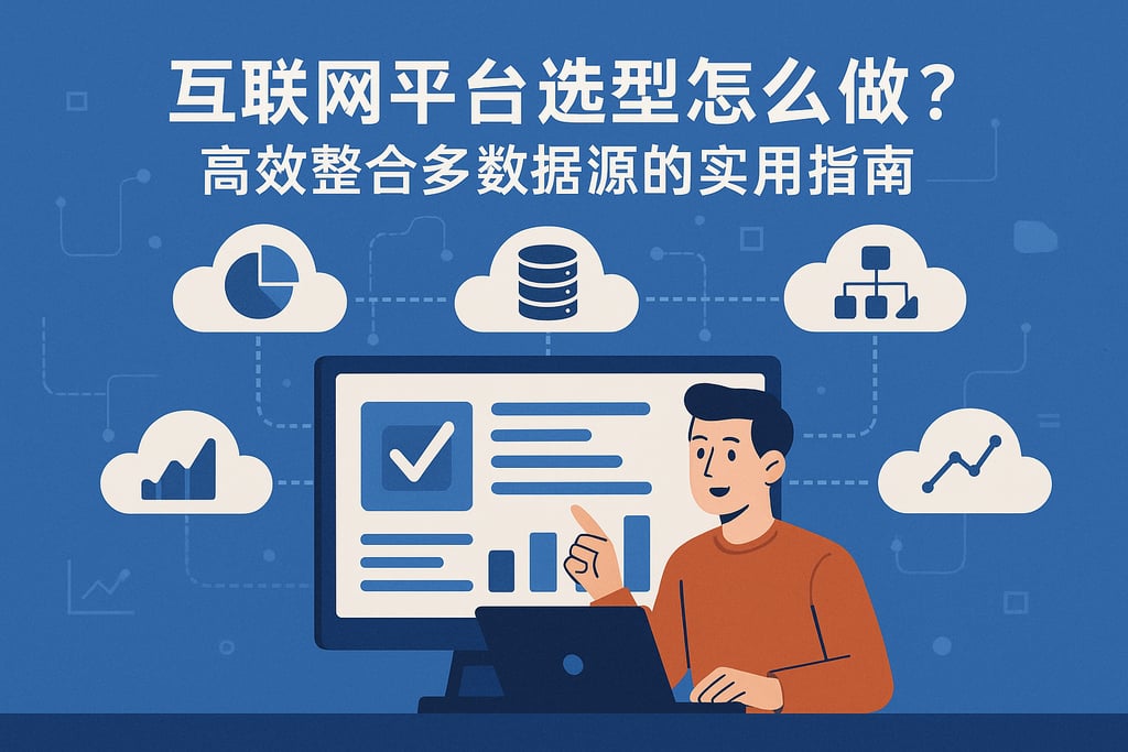互联网平台选型怎么做？高效整合多数据源的实用指南
