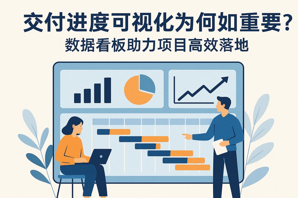 交付进度可视化为何如此重要？数据看板助力项目高效落地