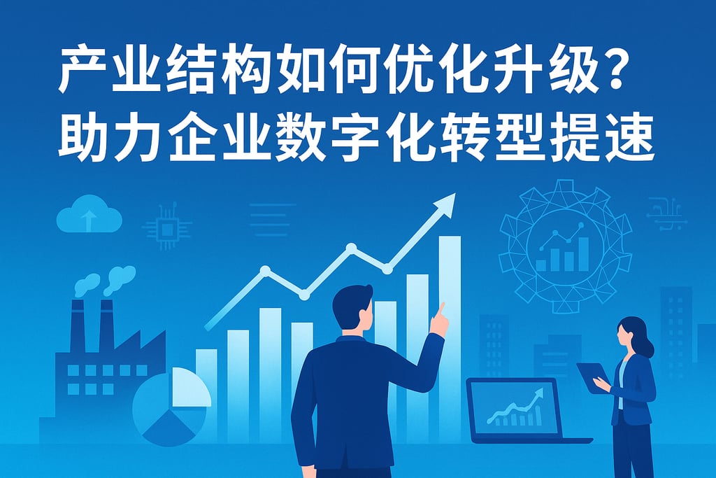 产业结构如何优化升级？助力企业数字化转型提速