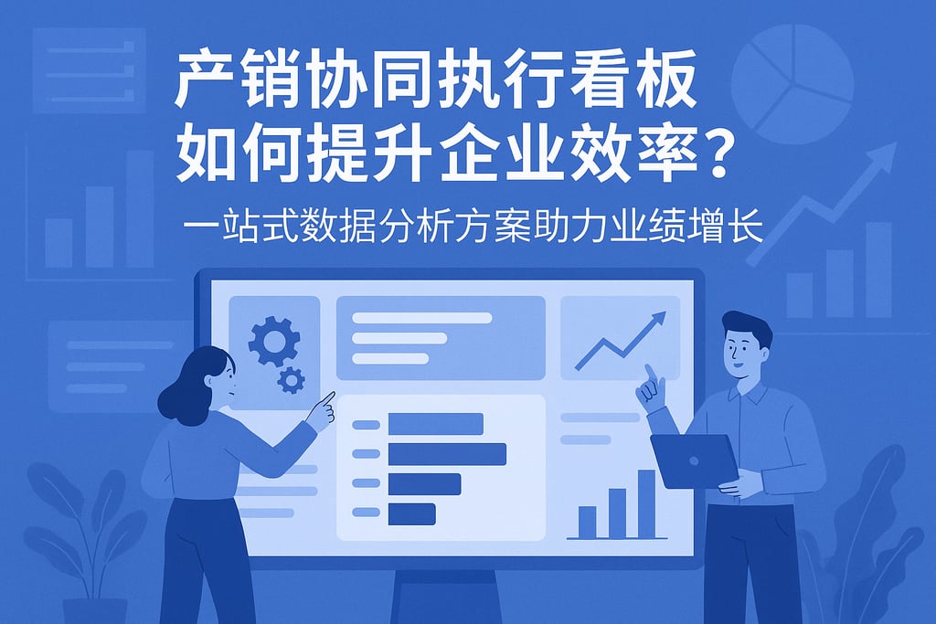 产销协同执行看板如何提升企业效率？一站式数据分析方案助力业绩增长