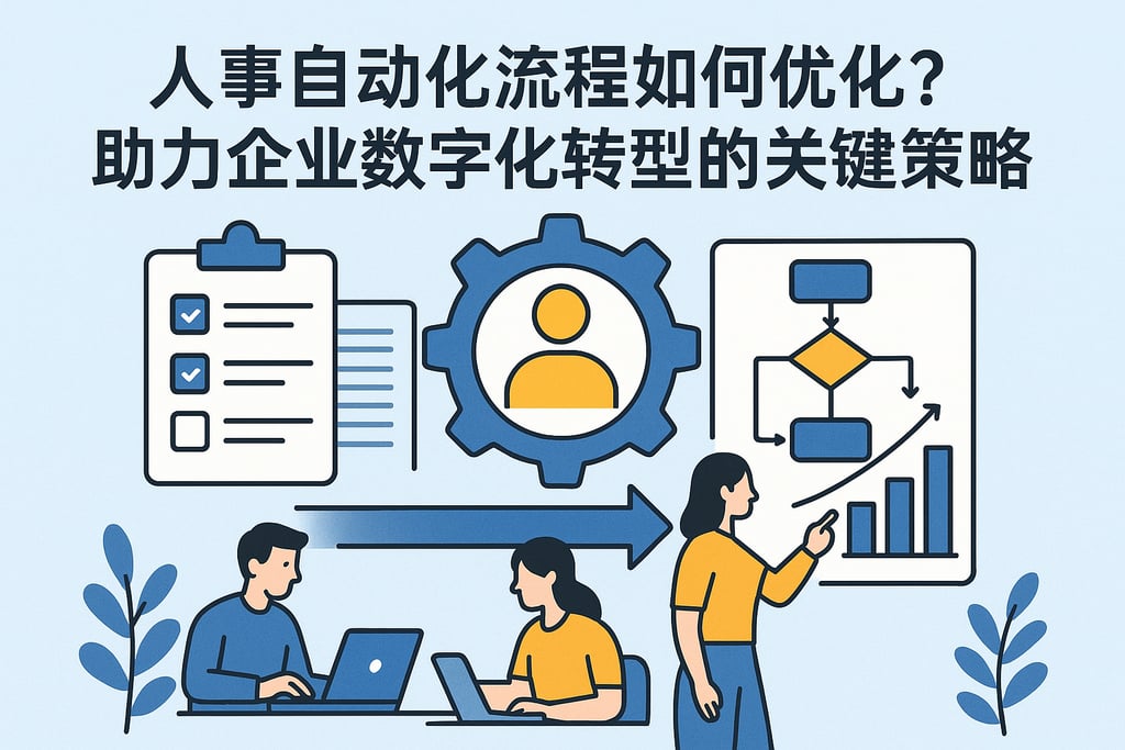 人事自动化流程如何优化？助力企业数字化转型的关键策略