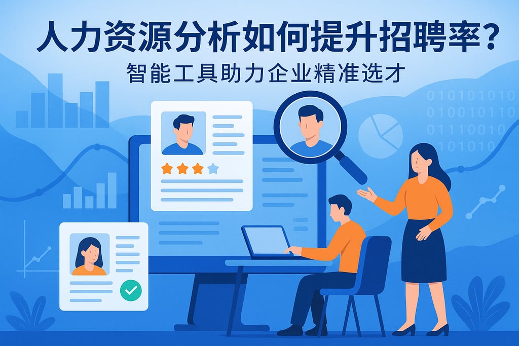 人力资源分析如何提升招聘效率？智能工具助力企业精准选才