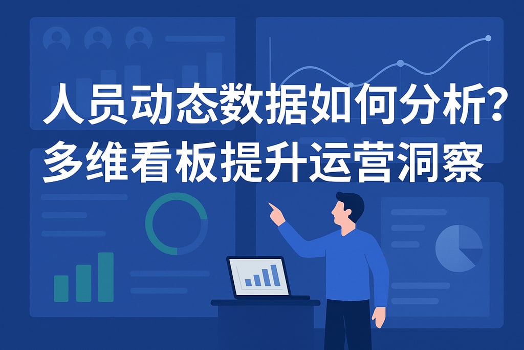 人员动态数据如何分析？多维看板提升运营洞察力