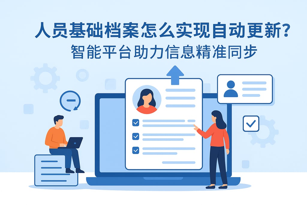 人员基础档案怎么实现自动更新？智能平台助力信息精准同步