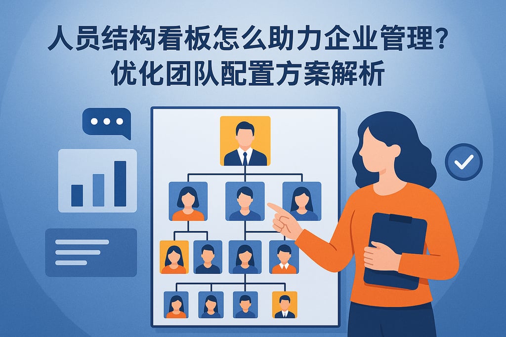 人员结构看板怎么助力企业管理？优化团队配置方案解析