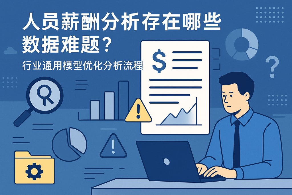 人员薪酬分析存在哪些数据难题？行业通用模型优化分析流程
