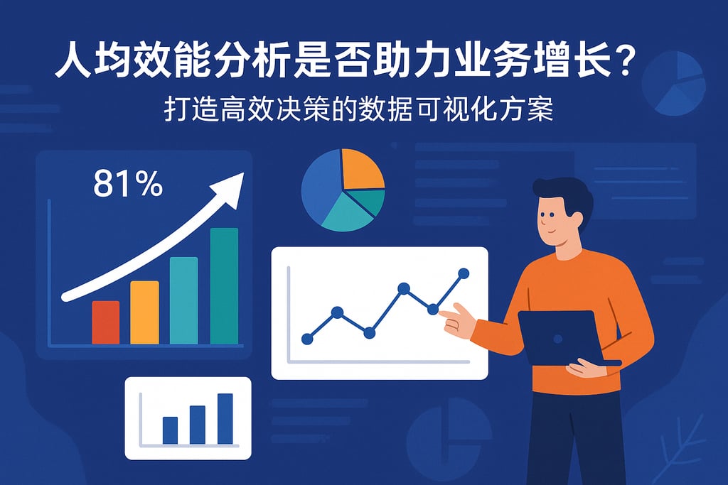 人均效能分析是否助力业务增长？打造高效决策的数据可视化方案