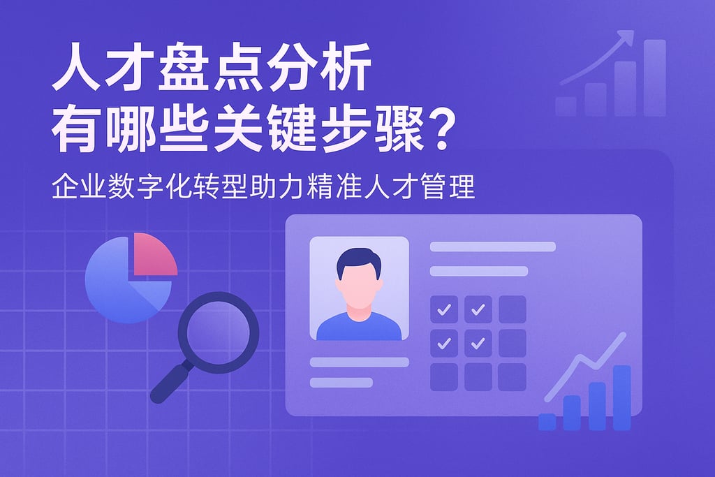 人才盘点分析有哪些关键步骤？企业数字化转型助力精准人才管理