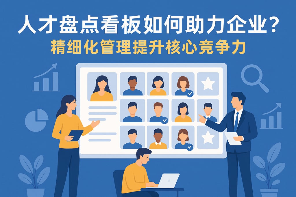 人才盘点看板如何助力企业？精细化管理提升核心竞争力