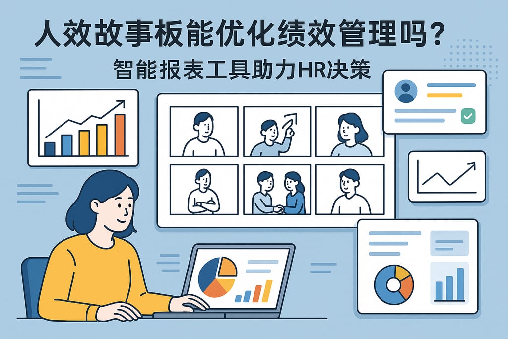 人效故事板能优化绩效管理吗？智能报表工具助力HR决策