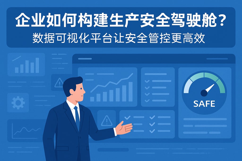 企业如何构建生产安全驾驶舱？数据可视化平台让安全管控更高效