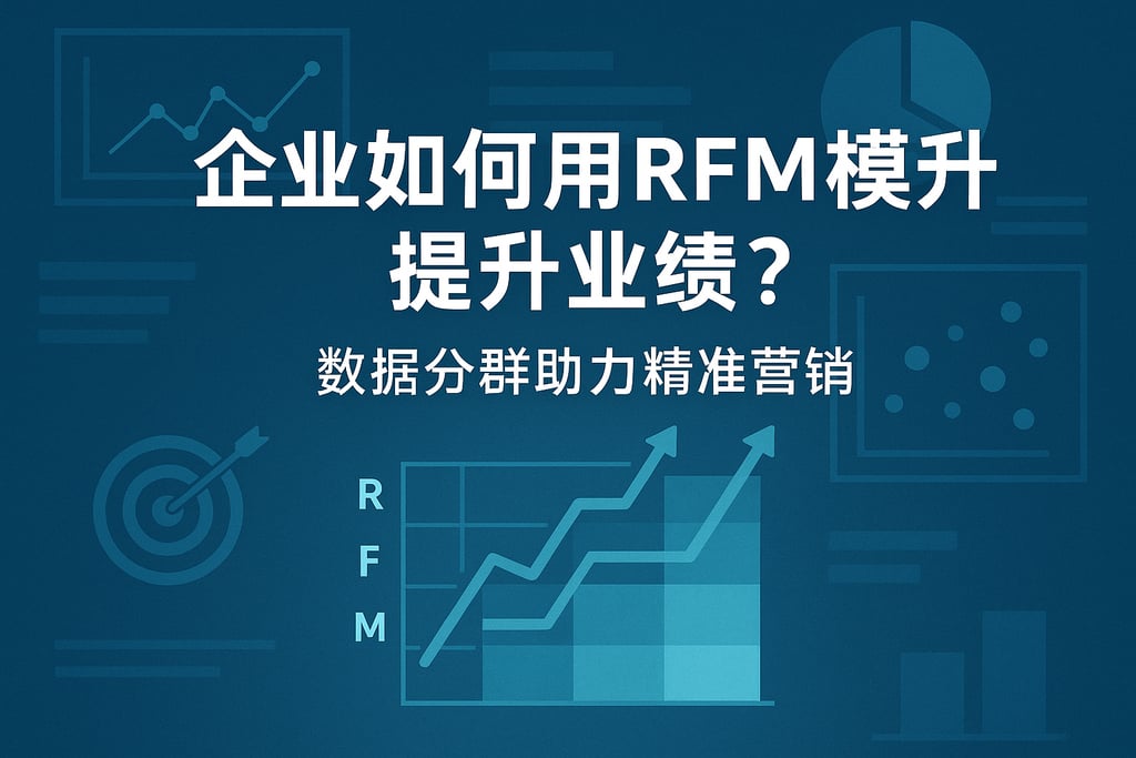 企业如何用RFM模型提升业绩？数据分群助力精准营销