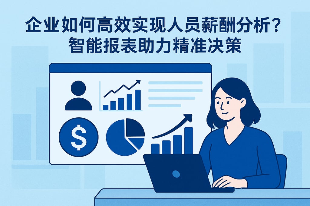 企业如何高效实现人员薪酬分析？智能报表助力精准决策