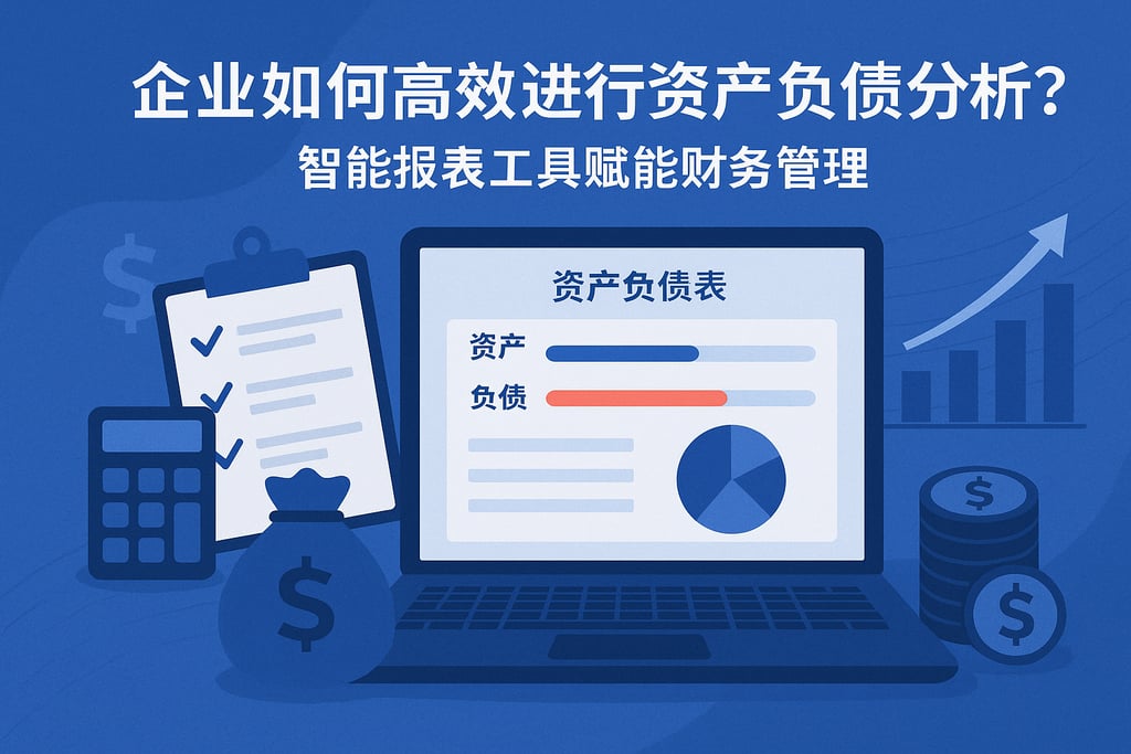 企业如何高效进行资产负债分析？智能报表工具赋能财务管理