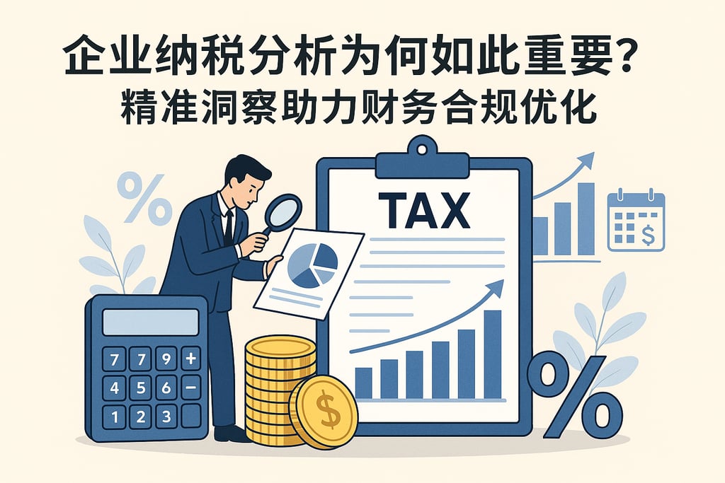 企业纳税分析为何如此重要？精准洞察助力财务合规优化