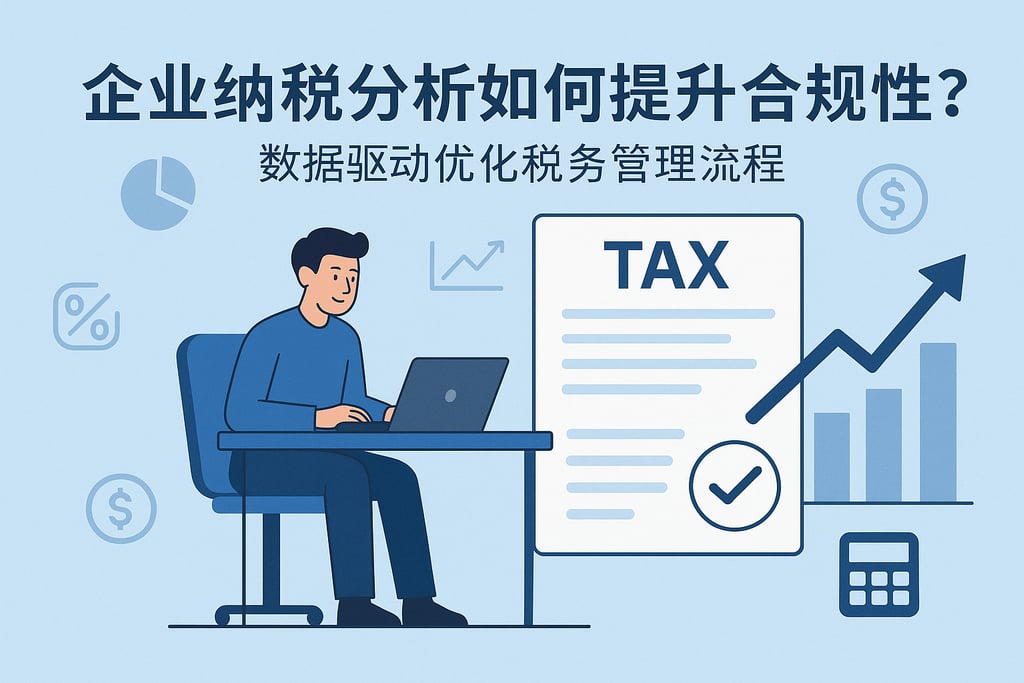 企业纳税分析如何提升合规性？数据驱动优化税务管理流程