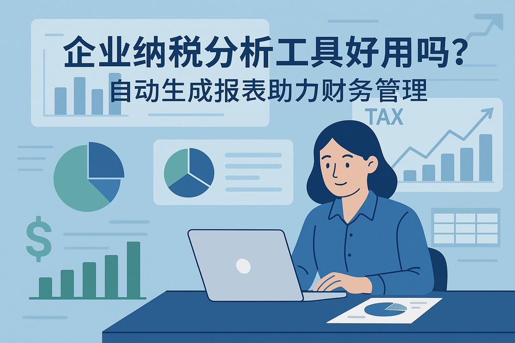 企业纳税分析工具好用吗？自动生成报表助力财务管理
