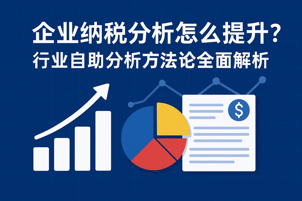 企业纳税分析怎么提升？行业自助分析方法论全面解析
