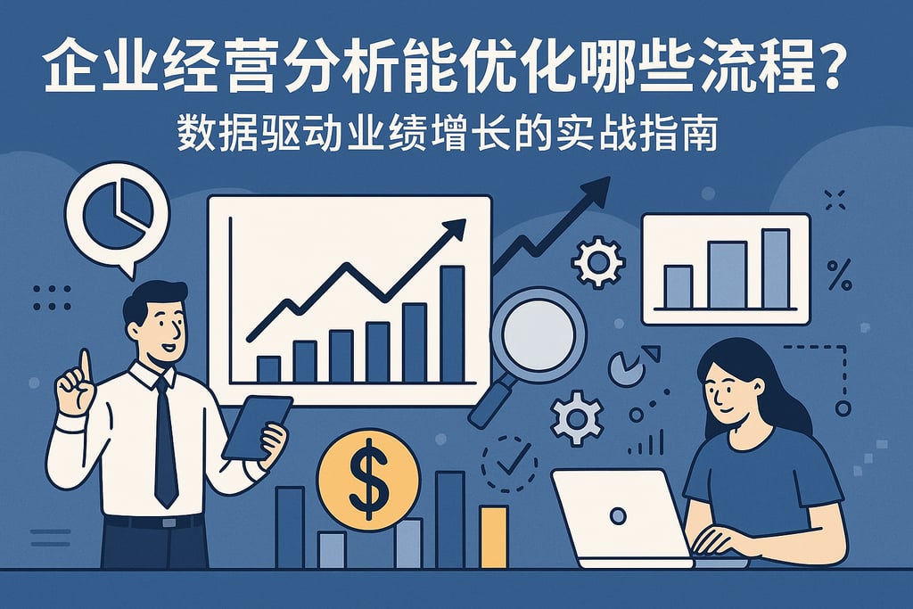 企业经营分析能优化哪些流程？数据驱动业绩增长的实战指南