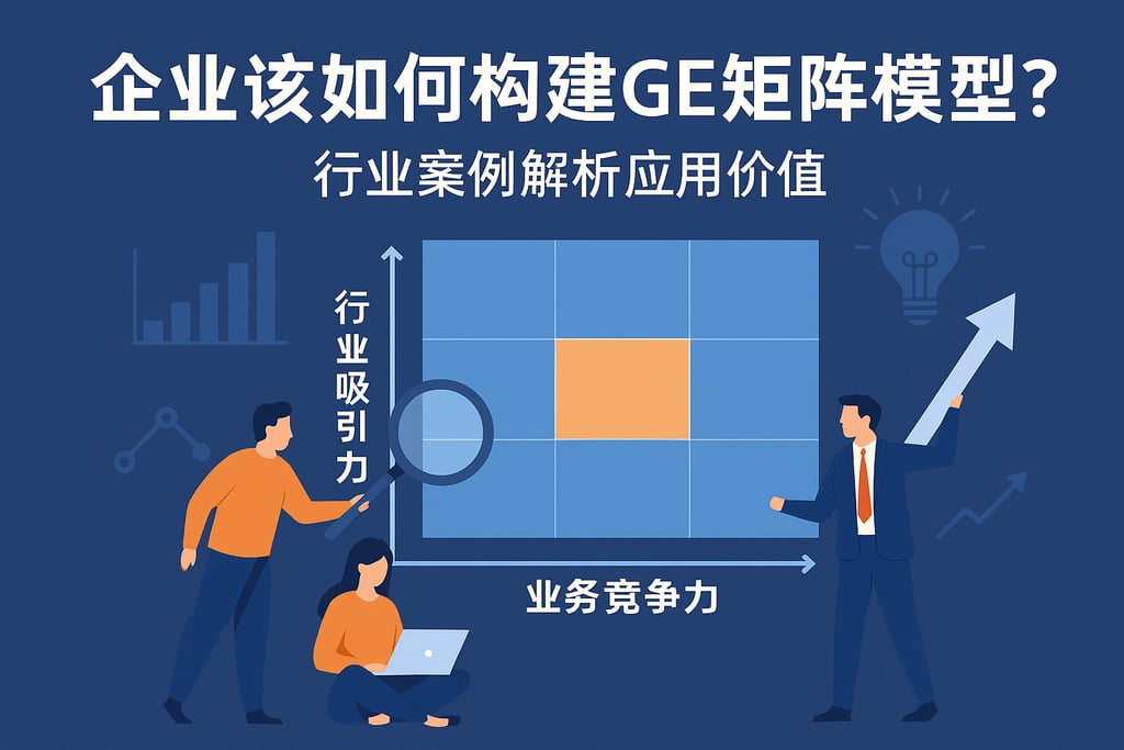 企业该如何构建GE矩阵模型？行业案例解析应用价值