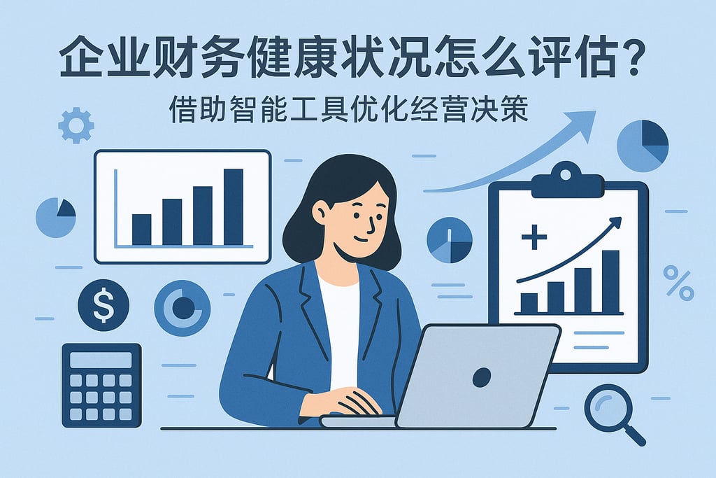 企业财务健康状况怎么评估？借助智能工具优化经营决策