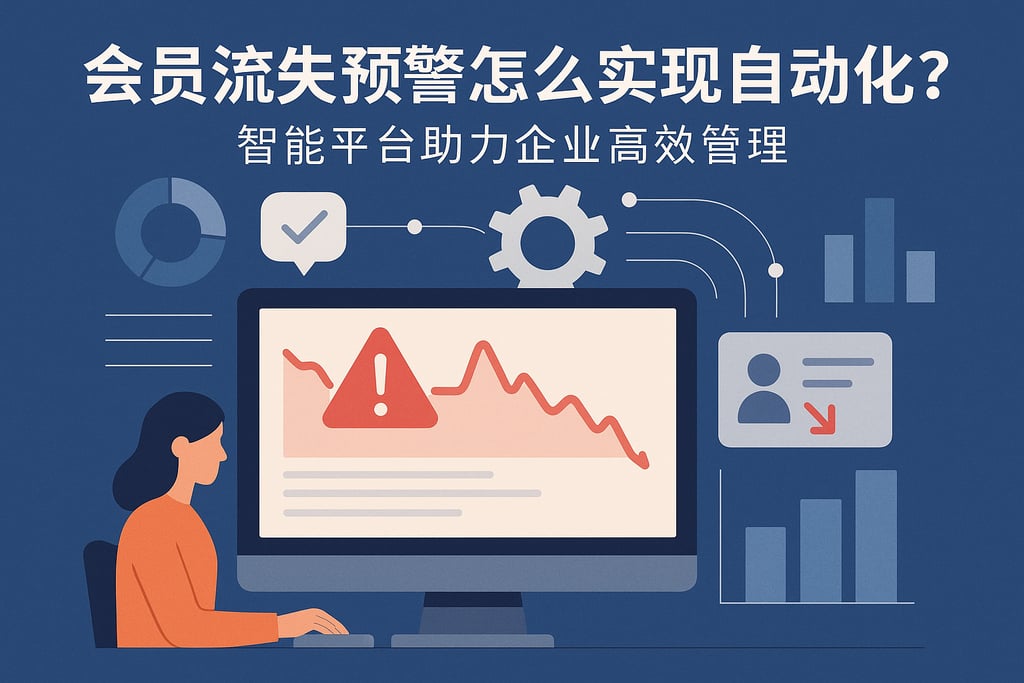 会员流失预警怎么实现自动化？智能平台助力企业高效管理