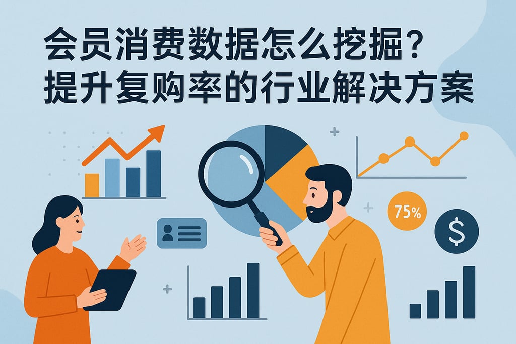 会员消费数据怎么挖掘？提升复购率的行业解决方案