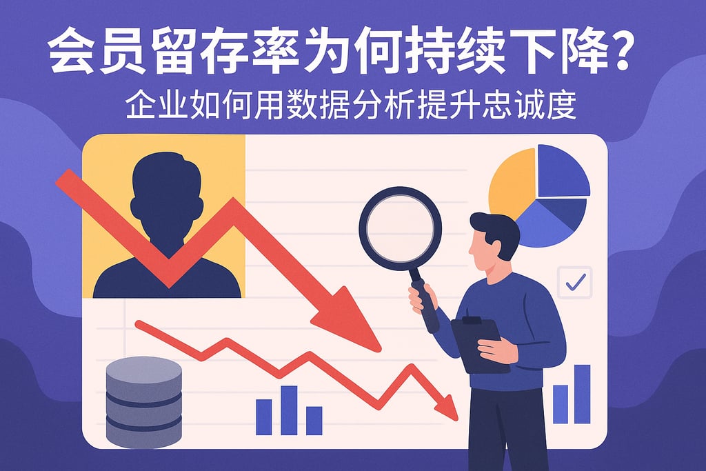 会员留存率为何持续下降？企业如何用数据分析提升忠诚度