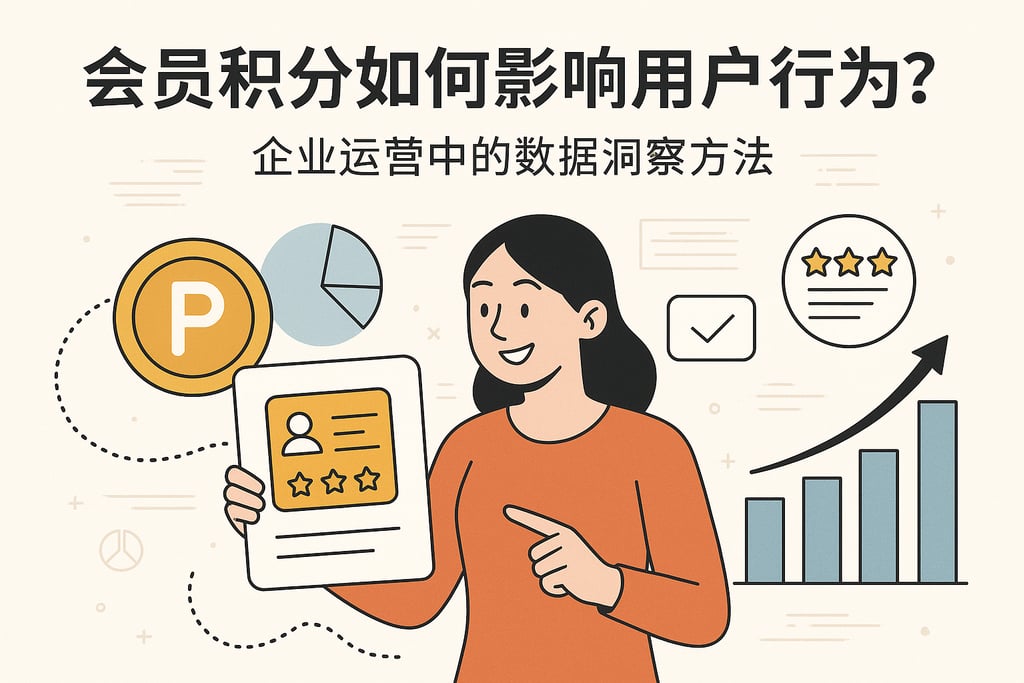 会员积分如何影响用户行为？企业运营中的数据洞察方法