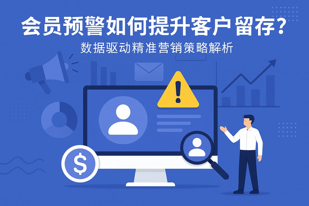 会员预警如何提升客户留存？数据驱动精准营销策略解析