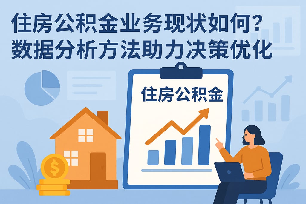 住房公积金业务现状如何？数据分析方法助力决策优化